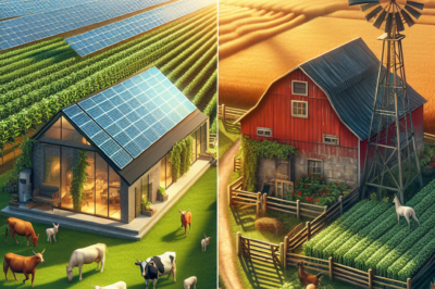 Solar Power vs Traditional Power: Efficient Farming Comparison