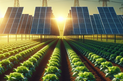 Agrivoltaics: Solar Farming Technology