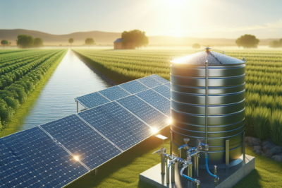 Solar Powered Irrigation Systems: Off-Grid Water Tank Storage