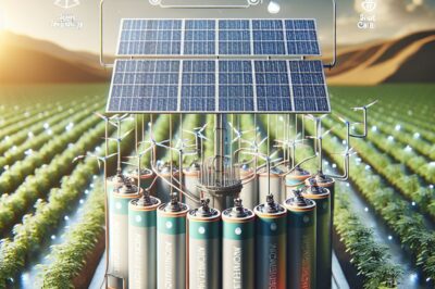 Solar Irrigation Systems: Lithium-Ion Battery Efficiency & Advantages