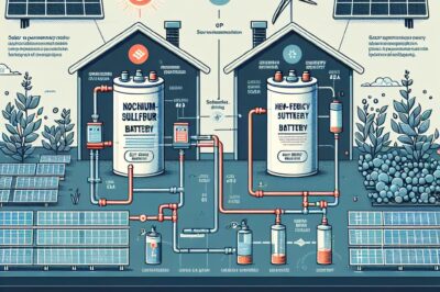 Solar-Powered Irrigation System: Sodium-Sulfur vs. High-Efficiency Flow Battery Comparison