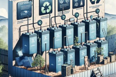 Solar Power Irrigation: Lead-Acid Battery Advantages & System Integration