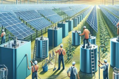 Solar Irrigation System: Optimize Farming with Sodium-Sulfur Battery