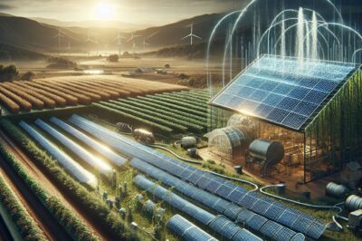 Are Perovskite Solar Panels a Good Use for Irrigation System on a Farm