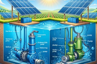 Solar Irrigation System Water Pumps: Types & Usage for Farmers
