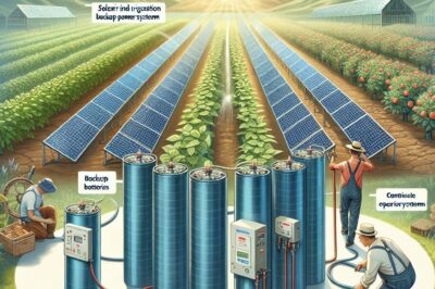 Solar Irrigation Backup Power: Reliable Farming Solutions & Continuous Operation Systems