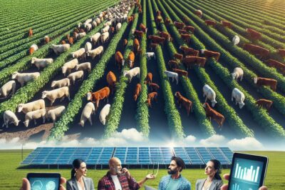 Farm Solar Panels: Boosting Livestock Productivity & Efficiency