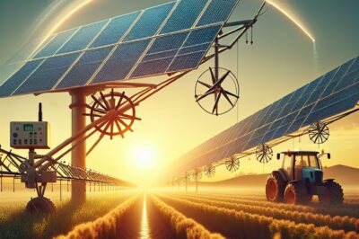 Solar Panel Trackers for Farms: Boost Irrigation & Crop Yield