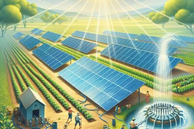 Watering with the Sun: How Solar Irrigation Works