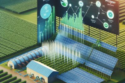 Economics of Using a Solar Irrigation System in Commercial Farming