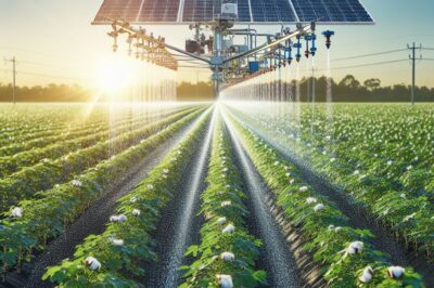 Solar Irrigation Systems for Growing Cotton: Efficient Watering Solutions