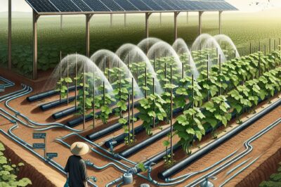 Solar Irrigation Systems for Growing Cucumbers: Efficient Watering Solutions