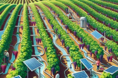 Solar Irrigation Systems for Growing Grapes: Efficient Watering Solutions