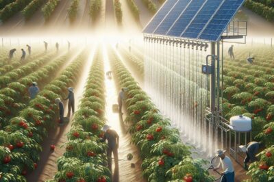 Solar Irrigation Systems for Growing Tomatoes: Efficient Watering Solutions
