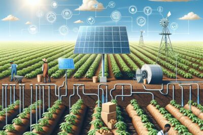 Potato Farming: Efficient Solar Irrigation System Techniques & Tips