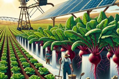 Solar-Powered Irrigation for Growing Beets: Systems & Techniques