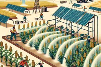 Solar Irrigation Systems for Growing Millet: Efficient Watering Solutions