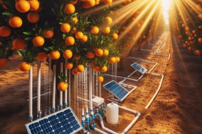 Solar Irrigation Systems for Growing Oranges: Efficient Watering Solutions