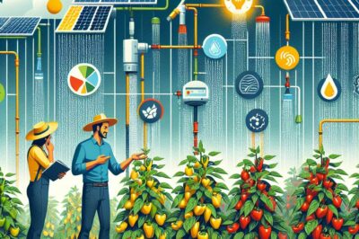 Solar Irrigation Systems for Growing Peppers: Efficient Watering Solutions