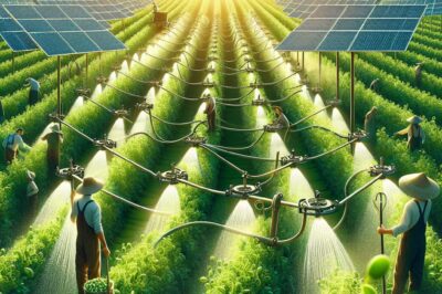 Solar-Powered Irrigation for Growing Peas: Systems & Techniques