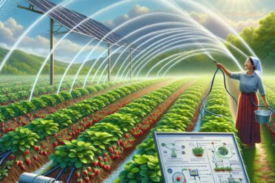 Solar Irrigation for Growing Strawberry: Efficient Watering Techniques & Systems