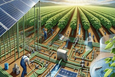 Solar-Powered Irrigation for Growing Green Beans: Systems & Techniques