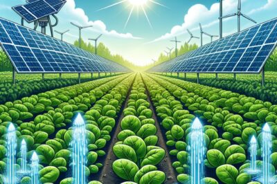 Solar Irrigation Systems for Growing Spinach: Efficient Watering Solutions