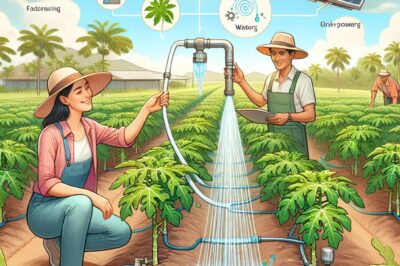 Solar Irrigation for Growing Papaya: Efficient Watering Techniques & Systems