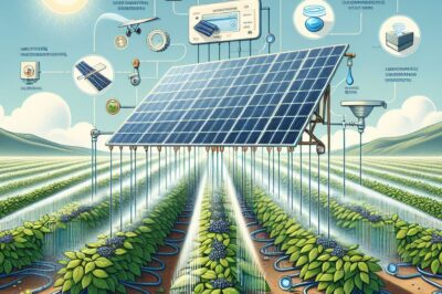 Solar Powered Irrigation for Growing Black Beans: Efficient Watering Techniques & Systems