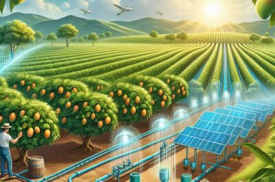 Solar Power Irrigation for Growing Mangoes: Efficient Watering Techniques & Systems