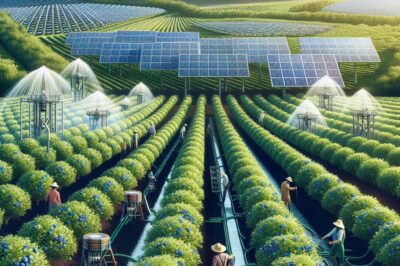 Solar Irrigation for Growing Blueberries: Efficient Watering Techniques & Systems