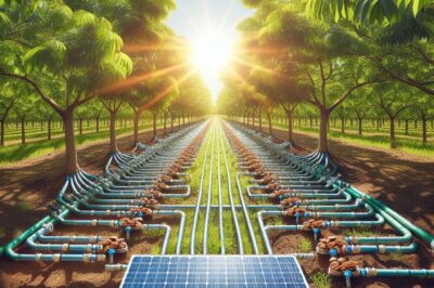 Solar Powered Irrigation for Growing Pecans: Efficient Watering Techniques & Systems