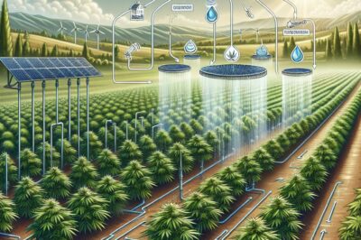 Solar power Irrigation for Growing Hemp: Efficient Watering Techniques & Systems