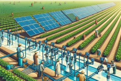 Solar Powered Irrigation for Growing Lentils: Efficient Watering Techniques & Systems