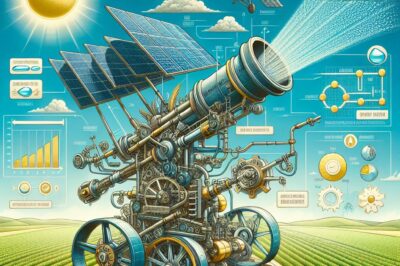 Solar-Powered Traveling Gun Irrigation System Benefits