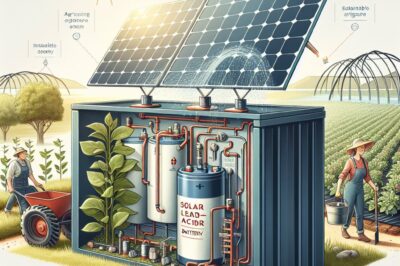 Science Behind Solar Lead-Acid Batteries: Benefits in Agriculture