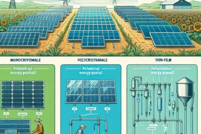 Best Solar Panels for Farmers Irrigation: Monocrystalline vs Polycrystalline vs Thin-Film Panels