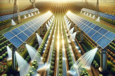 Monocrystalline Solar Panels Benefits for Farm Irrigation Systems