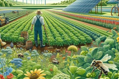 Monocrystalline Solar Panels Powering a Drip Irrigation System: A Winning Combination for a Farmer
