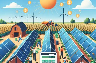 Solar Power Savings Impact Farmer Bottom Line & Costs