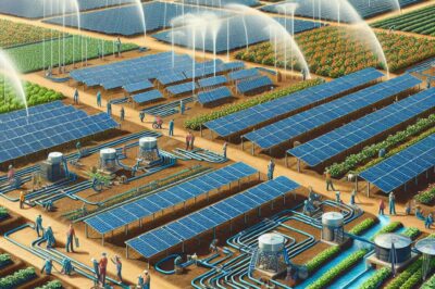 Integrating Solar Panels with Existing Irrigation Systems on a Farm