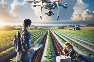 Boost Farmers’ Efficiency: Drones, Solar Panels Impact Bottom Line