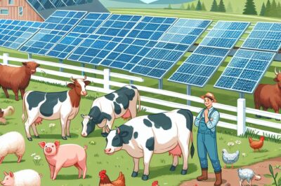 Solar Panels Benefits for Farm Animals: Enhanced Livestock Care & Welfare