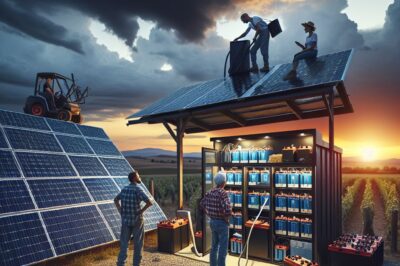 Solar Panel Backup Batteries: Nighttime & Bad Weather Power Solutions for Farmers