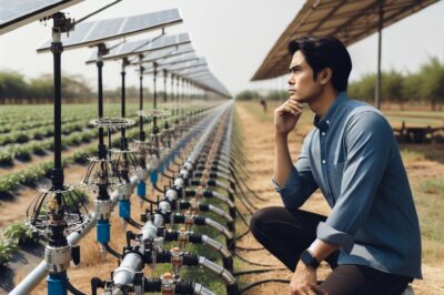 Different Sprinkler Irrigation Types a Farmer can Use with Solar Panels