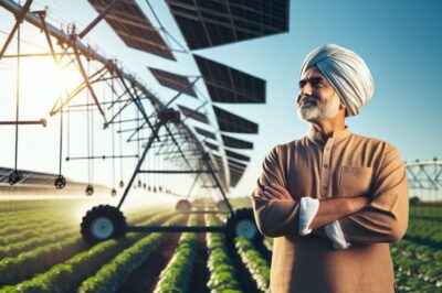 Powering a Center Pivot irrigation System with Solar Panels