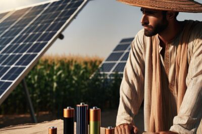 The Best Type of Battery a Farmer can Use with Solar Panels