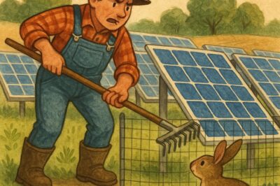 How do Farmers Protect Solar Panels from Critters and Animals