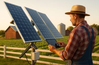 Solar Tracking Systems Increase Solar Panel Efficiency for Farmers