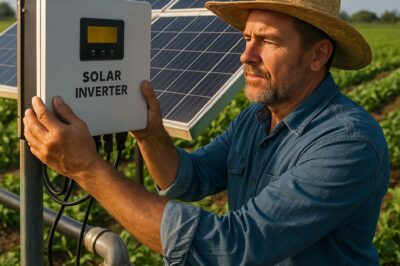 Solar Pump Inverters Benefits & Efficiency for Farmers